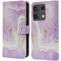 IMoshion Design Bookcase voor de Xiaomi Redmi Note 13 Pro (5G) / Poco X6 - Purple Marble