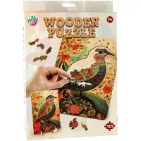 Creative Craft Group Houten puzzel bird unieke vormen Hout Puzzel