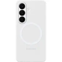 Samsung Galaxy S26 Plus Hoesje - Silicone Magnet Case - Wit