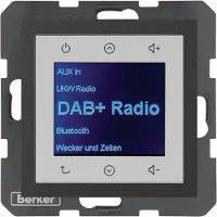 Berker Radio DAB+, Bluetooth, diverse kleuren - Radio 30841606