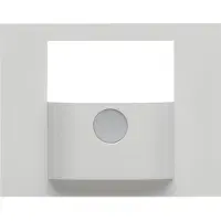 Berker afdekplaat voor KNX bewegingsmeldermodule K.1/K.5, polarwit - glanzend - Wit - Thermoplast - Zonder schroeven - - Glanzend - KNX K.1/K.5