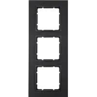 Berker B7 frame 10136626, antraciet, mat, 3-voudig