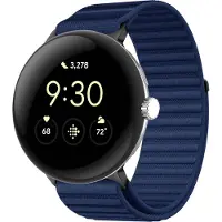IMoshion Nylon bandje voor de Google Pixel Watch 5 / 4 / 3 (45 mm) - Donkerblauw
