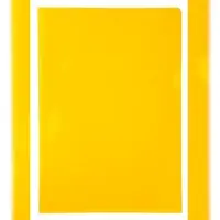 Exacompta 10x Pak van 10 L mappen - gladde en stevige PVC 13/100e - A4 - Geel - 660535E