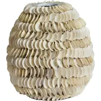 Light & Living Vaas Sarria - Naturel - Ø26x27cm - Bamboe - Modern - Bloemenvaas - Woondecoratie - Decoratieve vaas voor woonkamer of slaapkamer