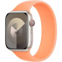 Apple Siliconen solobandje voor de Watch | 38/40/41/42 mm - Maat 3 - Orange Sorbet