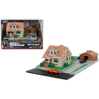 Jada Fast & Furious Toretto House/garage With 2 Nano Vehicles Figures Veelkleurig Kinderen