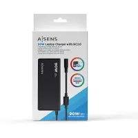 Aisens ASLC-90WAUTO-BK, Universeel, Voor binnengebruik, 100 - 240 V, 50 / 60 Hz, 90 W, 15 - 20 V