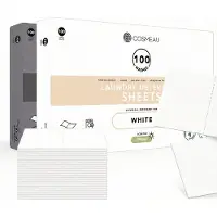 Cosmeau Zwart + Wit Combo Wasmiddel Wasstrips 2x100 Wasbeurten- Wasvellen - Wasdoekjes - Detergent Sheets - Wasdoekjes