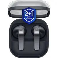 Samsung Galaxy Buds4 - Zwart + 1 jaar extra garantie