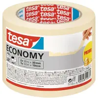TESA Economy Masking Tape 2stuks 50mx30mm + 1stuk 50mx19mm