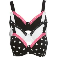 Bonprix Beugel bh (set van 3) met biologisch katoen maat 110
