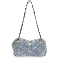 GUESS Schoudertas 'Cerelia' blauw denim