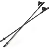 Silva - Running Poles Carbon - Trekkingstokken 135 cm, zwart