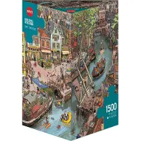 Heye Say Cheese - Legpuzzel 1500 stukjes - Cartoon Amsterdam