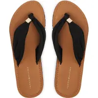 Tommy Hilfiger Teenslipper zwart