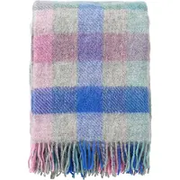 Klippan Yllefabrik Gotland wollen plaid 130x200 cm Multi pastel