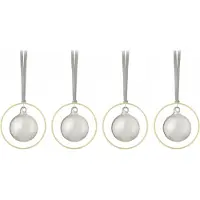 Blomus Kerstornament Kitai Ball Gold / Smoke (Set van 4)