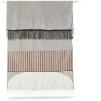 Form & Refine Aymara deken 130x190 cm Pattern grey