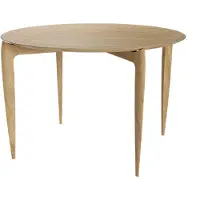Fritz Hansen Opvouwbare klaptafel, Ø60 cm Oiled oak