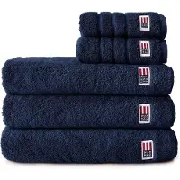 Lexington Original Handdoek 100x150 Cm Marineblauw - Handdoeken & badhanddoeken Katoen Navy - 10002006-5800-TW35