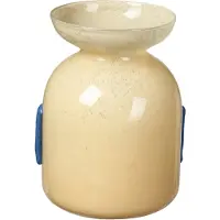 Broste Copenhagen Vera vaas geel Ø21cm - 14485040