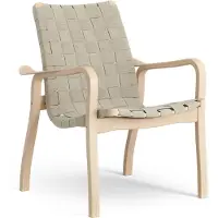 Swedese Primo Fauteuil laag gelakt Beuk Natuur