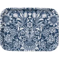 Klippan Yllefabrik Sunflower dienblad 20x27 cm Dark denim
