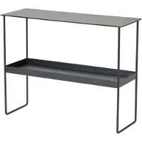 Lind DNA Tafel Console Table - 2 racks Bull Black