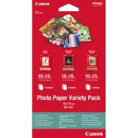 Canon VP-101 Photo Paper Variety Pack 10x15 cm, 1x10 u. 2x5