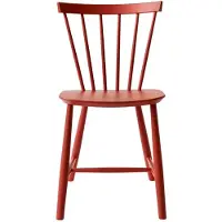 FDB Møbler J46 stoel Beech red painted