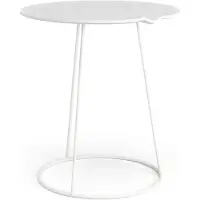 Swedese Breeze tafel golvend Ø46cm wit