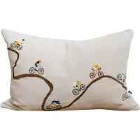 Fine Little Day Giro kussenhoes 38x58 cm Natuur
