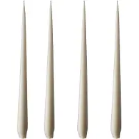 Fyrklövern kaars 4-pack mat linen grey, 32 cm