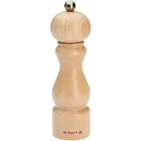 De Buyer Rumba zout- en pepermolen keramiek 18 cm Lichtbruin