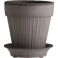 Bergs Potter Simona pot Ø18 cm Grijs