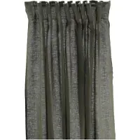Scandi Living Serenity gordijn met multiband 129x250 cm Forest green