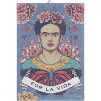 Ekelund Linneväveri Frida Kahlo keukenhanddoek 35x50 cm Vida