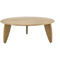 1898 Lyckeby salontafel Ø80x29 cm Natuur gelakt eiken