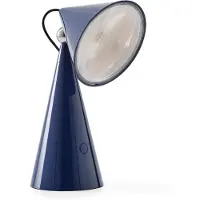 Tom Dixon Tafellampe , POSE, dimbare, Blauw, Woonkamer, Kunststof, Designer
