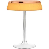 Flos Bon Jour T tafellamp Copper-soft stoffen kap