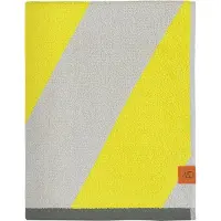 Mette Ditmer Diagonal handdoek Yellow, 50x90 cm
