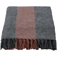 House Doctor Ponra plaid khaki/burned red - 900000612