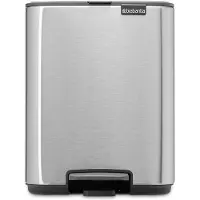 Brabantia Bo pedaalemmer 7 L Matt Steel Fingerprint Proof