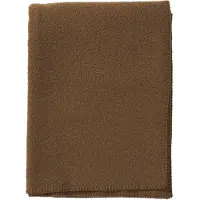 Klippan Yllefabrik Bouclé wollen deken 140x200 cm Mocha mousse
