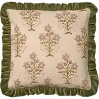 Classic collection Lily kussenhoes 50x50 cm Groen