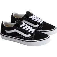 Vans Old Skool Kindersneakers - Wit - Maat 35 - Canvas