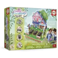 Educa 2 In 1 3d Dream Gardens Vegetable Patch Interactive Board Game Groen Kinderen