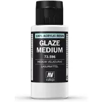 Vallejo Hobbyverf Acrylverf - 73596 Glaze Medium - Acryl (60 ml) Verdunner - 60 ml