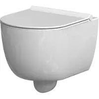 Xenz Gio randloos toilet 52cm met vortexspoeling wit glans